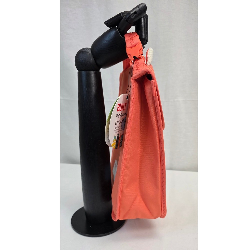BUILT NY Big Apple Buddies Olivia Owl Insulated Lunch Sack Orange BAB1-OWL - Picture 9 of 14